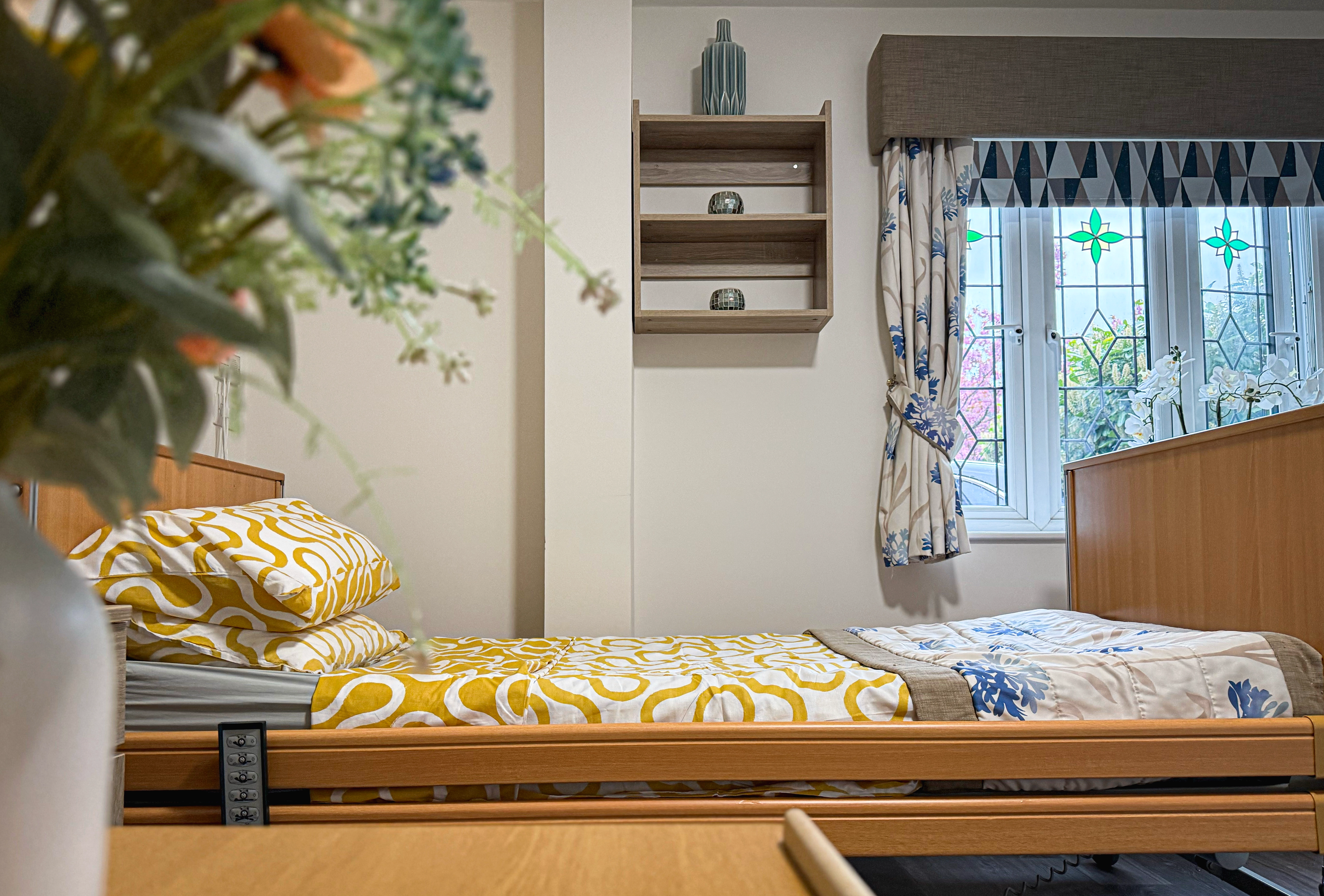 Compassionate palliative care room at Moreland House