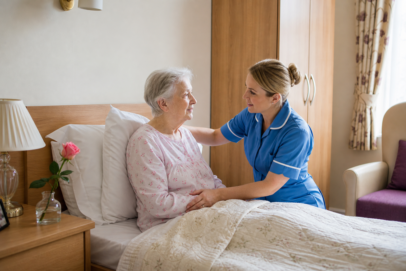 Dedicated care professional